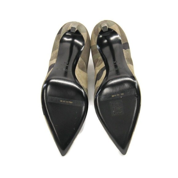 Saint Laurent Boots Pointed Toe CamO High Heel Ankle Booties Size 36 US 5 w BOX - Picture 11 of 12